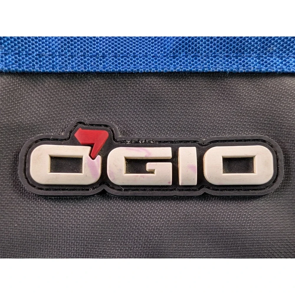 Ogio Tek Spec 03502 Messenger Bag Laptop Case Black Blue Tool Organizer Travel